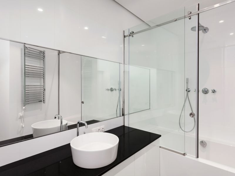 Modern Bathroom with Glass Shower